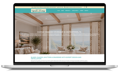 How Hickman Designs Helped Home Town Window Coverings Build a Website That Generates Leads
